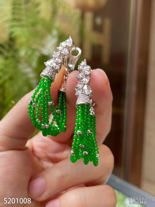 5201008，珠子耳坠。具体价格微信咨询 商品图3