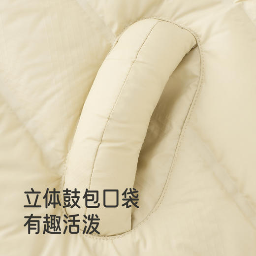 【商场同款】英氏男童羽绒服毛领秋冬保暖新款防寒防风潮流新款 商品图3