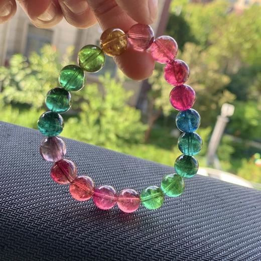 10mm单圈彩虹碧玺手串 商品图6