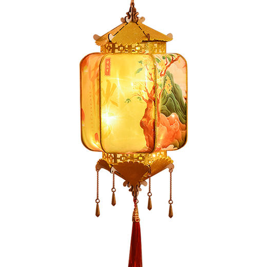 【中秋限定❗️儿童发光手提灯笼】传统与现代的多元文化融合，色彩鲜艳又有趣，手工diy亲子互动，让孩子每个中秋都充满美好回忆，新款儿童手工diy材料包，中秋节竹编小灯笼古风花灯L 商品图3