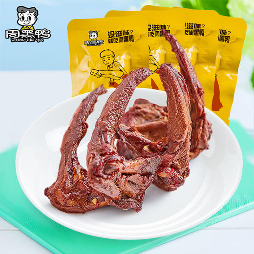 周黑鸭单粒颗粒鸭锁骨31g*10 商品图0