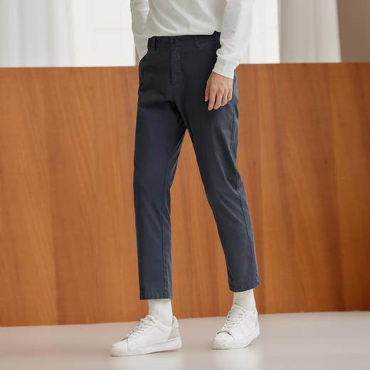 【门店同款】马恩MAXNEW男装新款直筒长裤商务休闲裤基础通勤西裤 商品图1