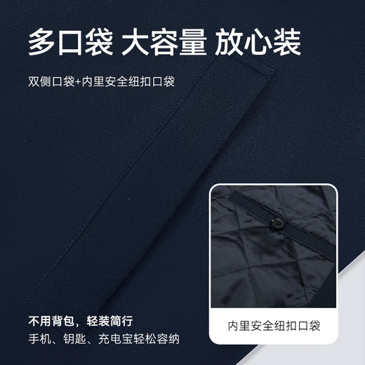 【专柜人气爆款】保暖梭织立领纺丝棉G9夹克-OW09-04 商品图8