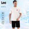 Lee 索罗娜夏季宽松凉感T恤短裤套装 ， 7A 抗jun黑科技、超柔棉盖丝面料，藏肉显瘦一把好手 商品缩略图0