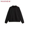 【门店同款】马恩MAXNEW女装半高领打底衫卫衣秋冬季纯色加绒保暖 商品缩略图3