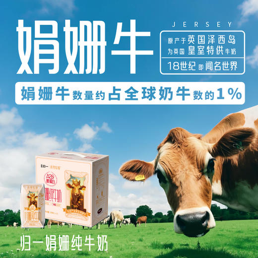 【陪娃专属】 家庭套餐 未来牧场娟姗牛奶200ml*12盒/箱(大季度卡到手12箱归一娟姗牛奶+1箱10盒装娟姗奶) 商品图1
