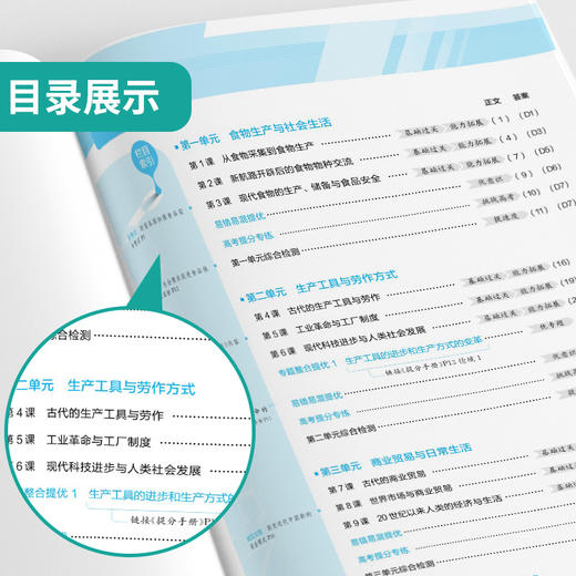 2026 【人教版】高中历史选择性必修(2) 经济与社会生活   实验班提优训练 商品图2