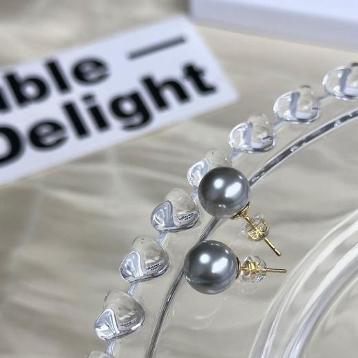 【经典不过时】yiyixm 一周珍珠耳钉（5对） | 三个黄金尺寸 5种颜色 镜面光泽 时尚简约 商品图6