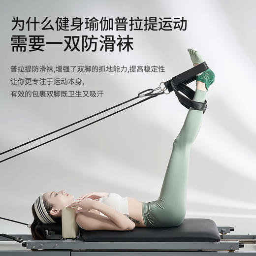 【59元任选3件】【腾飞系列】2025春夏吸汗渐变点胶瑜伽袜子防滑专业女五指袜普拉提袜分指运动（活动产品，收货7天内支持退换） 商品图2
