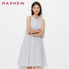 【门店同款】马恩MAXNEW2025夏季新款女装A字无袖连衣裙时尚气质 商品缩略图1
