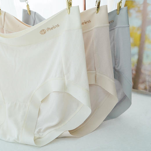 意大利梅因斯 0碳天丝科技女士内裤 凉感透气轻薄 3条装 商品图8