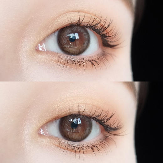 lillily  日抛 【芝芝茶黑】14.2mm 商品图1