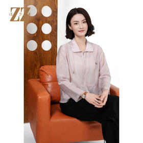 佐尔美秋季上新 通勤初恋系通透感抽绳风衣外套女M51FD05