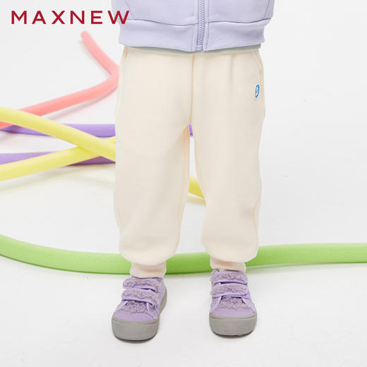 【门店同款】马恩MAXNEW童装秋冬女童宽松运动长裤冬季加厚时尚束 商品图0