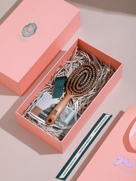 【送礼好物】韩国yao镂空按摩梳（梳子+礼盒）