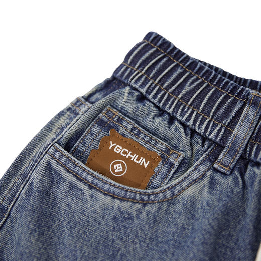 【新品上新】HX 秋季水洗直筒牛仔长裤C201530006101 商品图3