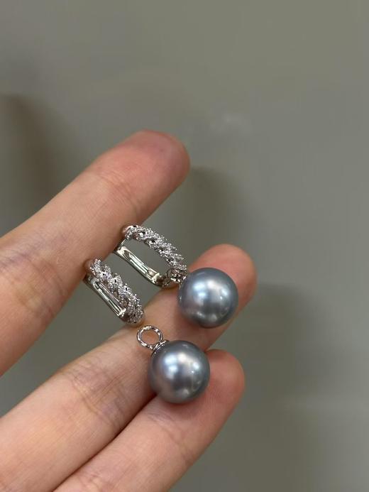 10-11mm大溪地耳坠 商品图1