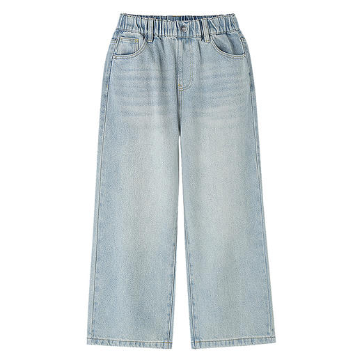 【实体店同款】女童全腰牛仔裤秋季新款安奈儿童装AG536168 商品图6