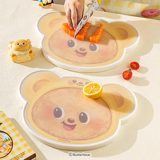 摩登主妇&黄油小熊 水果砧板抗菌防霉切菜案板家用面板小菜板 商品图3