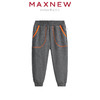 【门店同款】马恩MAXNEW童装秋冬男童运动卫裤冬季保暖撞色棉裤束 商品缩略图0