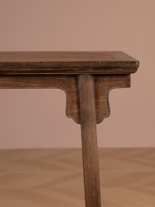 清	红木夹头榫刀牙板小酒桌 商品图2