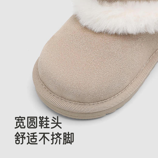 【商场同款】英氏婴儿靴子宝宝靴秋冬保暖英伦风棉鞋软底舒适新款 商品图3