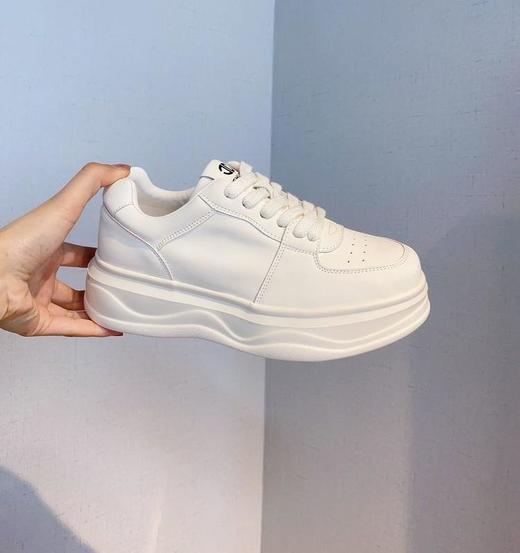 JHF牛皮厚底小白鞋 商品图6