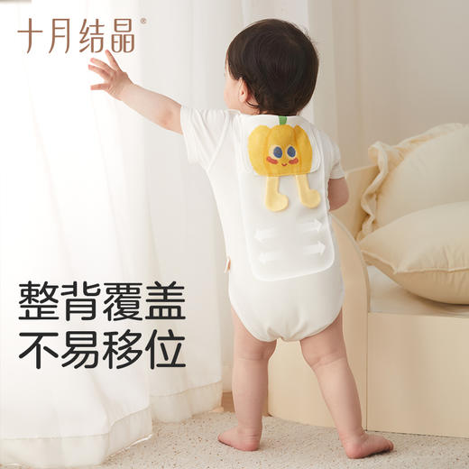 吸汗巾宝宝纯棉幼儿园儿童隔汗巾男女婴儿垫背巾大号a类 商品图5
