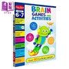 预售 【中商原版】Brain Games and Activities Ages 6-7 脑力游戏与活动 1-2年级 6-7岁 Evan-Moor美国英文原版学习技能启蒙练习书 商品缩略图0