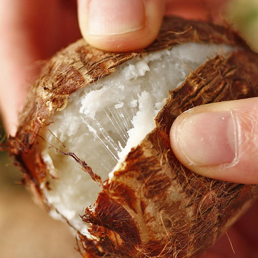 【9号晚24点截单 山东奶心芋头】小奶芋软糯绵密 芋肉奶白 最关键的是能拉丝 软糯粘滑 山泉水灌溉 适合多种烹饪方式 商品图2