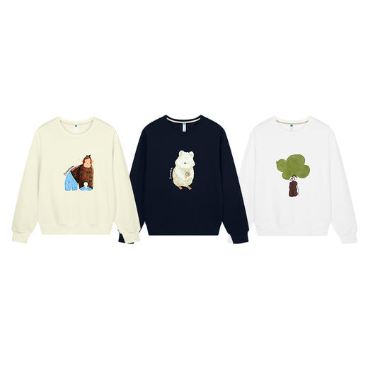 ACMEITEM爱棵米-亲子款森林剧场卫衣100%棉GAG3310867E/GAG3310868E 商品图4