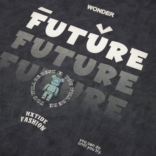 【新品上新】HX 春秋季圆领短袖T恤C102530020101/02 商品图12