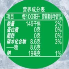 雪碧柠檬味汽水500ml/瓶装 商品图1