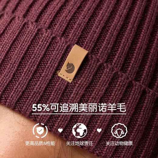 北极狐25秋冬新款针织羊毛混纺毛线帽男女户外保暖冷帽13100233 商品图4