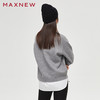【门店同款】马恩MAXNEW女装毛衫圆领纯色针织衫宽松套头慵懒毛衣 商品缩略图3