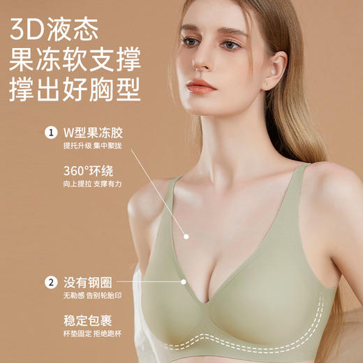 小胸聚拢软支撑文胸 商品图1