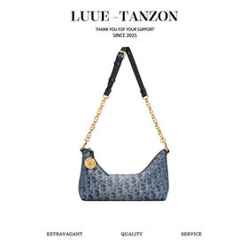 迪奥 链条手袋 丹宁牛仔饭盒包（LZ）