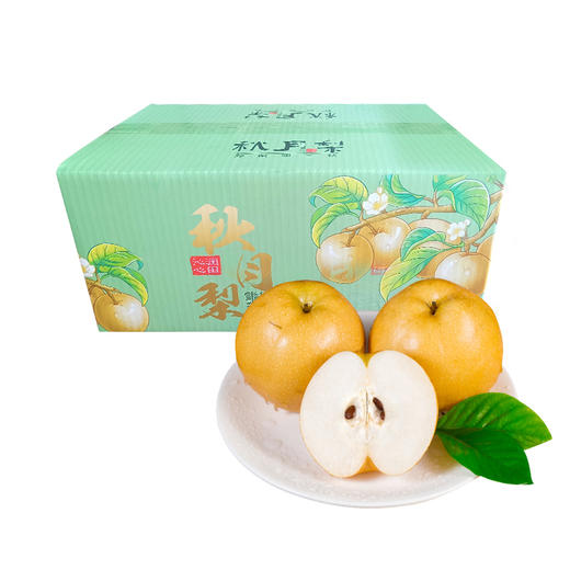 【山东秋月梨】 产地现摘现发新鲜到家  新鲜酥脆 清甜可口 皮薄多汁 秋冬当季滋补水果  送礼团购彩箱礼盒 商品图13