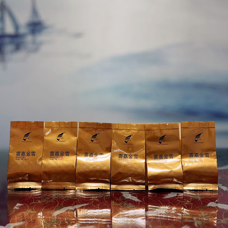 【品鉴装】云嘉金雪桂花红茶6小袋