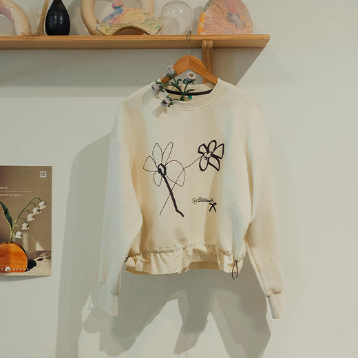 【品牌特惠】ACMEITEM爱棵米-女士印花卫衣GAG2310145E 商品图3