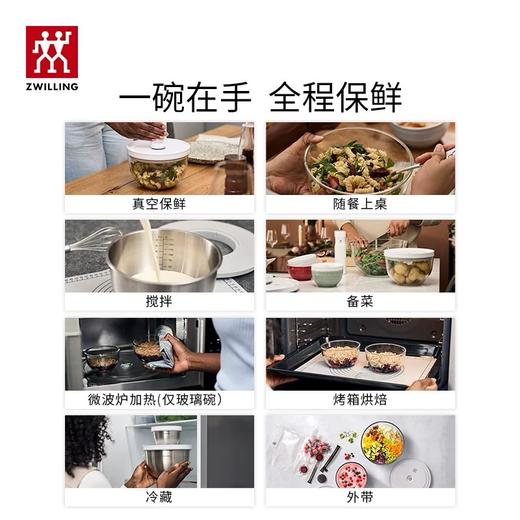 【柏联B1】双立人真空保鲜27件套冰箱玻璃饭盒（满2000元包邮） 商品图6
