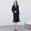 IWY/高级感黑色职业西装套裙女优雅正式场合鱼尾裙两件套25CS805 商品缩略图2