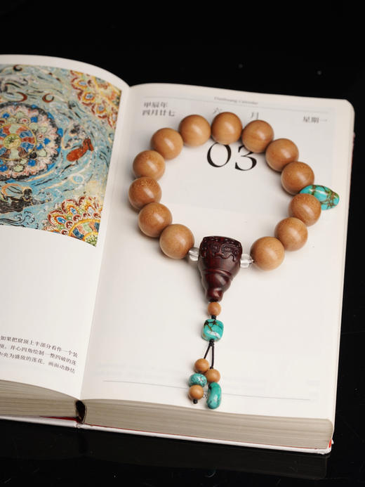 老山檀圆珠手串 商品图0