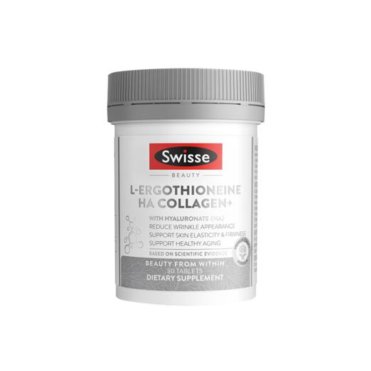 Swisse斯维诗超光瓶 麦角硫因玻尿酸胶原蛋白 女性皮肤紧致 超光瓶30片*1瓶（买2赠1）） 商品图9