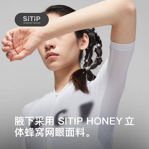 GRC桀骜无尽春夏新款cmyk系列控温方块女士短袖公路自行车骑行服 商品图2