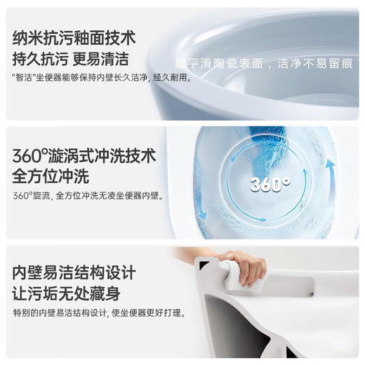 【10件起订】TOTO马桶CW188SEBT连体节水型智洁釉面坐便器 CW188SEB配标准缓降盖 商品图3