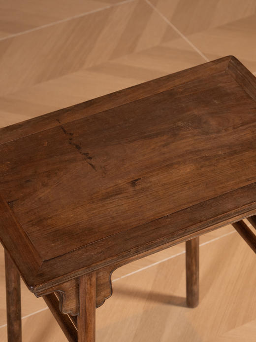 清	红木夹头榫刀牙板小酒桌 商品图3