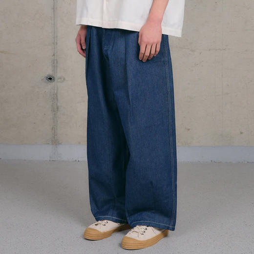 Story mfg LUSH JEANS 男女中性款有机棉锥形牛仔长裤 商品图1