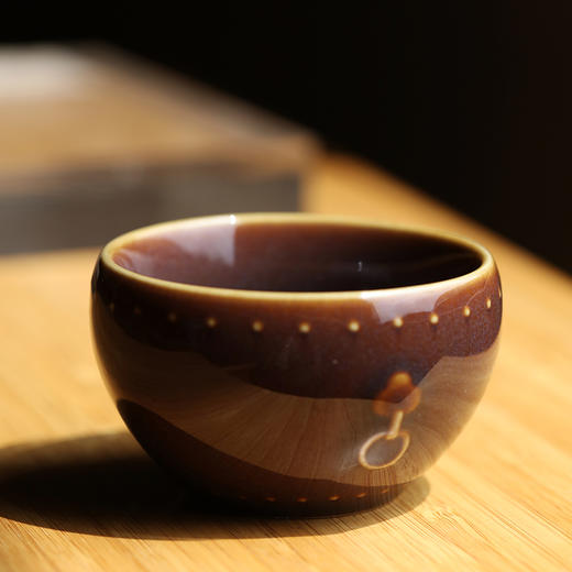 问鼎哥窑紫气东来乙巳战鼓杯 商品图2