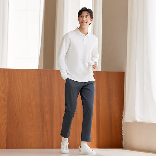 【门店同款】马恩MAXNEW男装新款直筒长裤商务休闲裤基础通勤西裤 商品图3